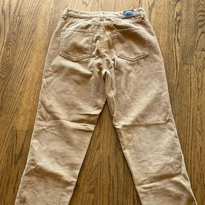 BDG High-Rise Mom Tan Corduroy Pants, Worn One Time, Size 27
